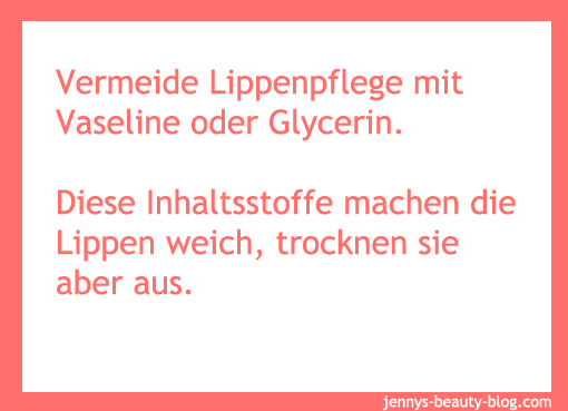 Diese Inhaltsstoffe solltet ihr bei Lippenpflege vermeiden